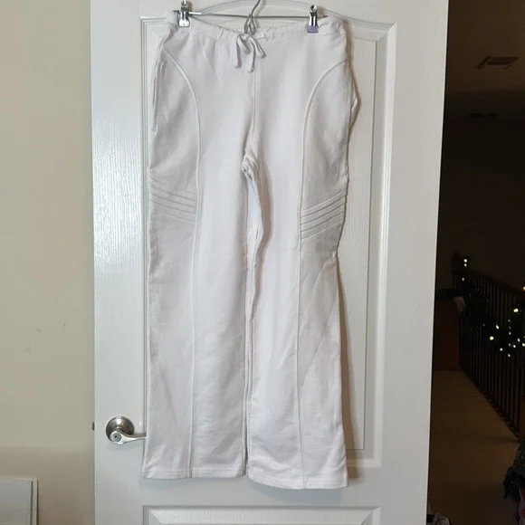 Free People Best Of Straight Leg SweatPants White XS - Picture 4 of 12